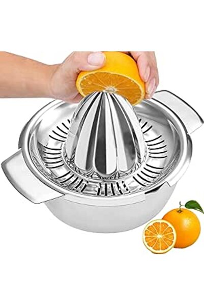 Generic Citrus Lemon Orange Grapefuit Juicer Manual Squeezer 304 Stainless Steel Robust Hand Juicer Reamer R