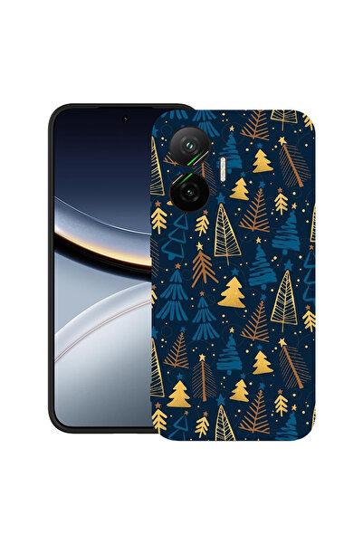 bestcase Θήκη TPU εξαιρετικά λεπτή για Poco F7, χριστουγεννιάτικο μοτίβο, 205...