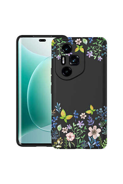 bestcase Carcasă ultra subțire TPU pentru Honor 300 Pro / 300 Ultra, flori fluture, 2052018 B 95