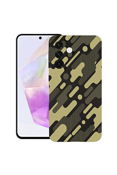 bestcase Θήκη TPU εξαιρετικά λεπτή για Samsung Galaxy S25 FE, πράσινο καμουφλ...