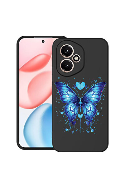 bestcase Carcasă ultra subțire TPU pentru Honor 400, fluture albastru, 206007...