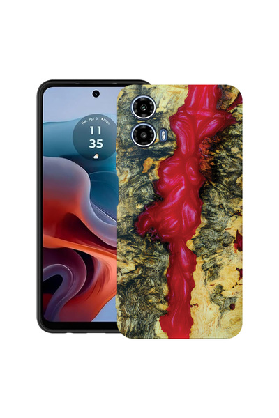 bestcase Carcasă ultra subțire din TPU pentru Motorola Moto G45, Culorile Uni...