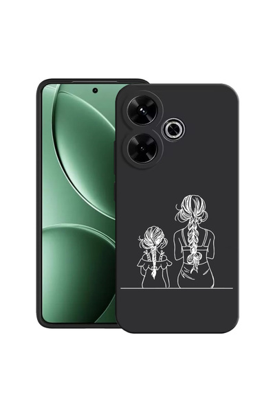 bestcase Carcasă ultra subțire TPU pentru Xiaomi Redmi 13x, Mamă și fiică, 20...