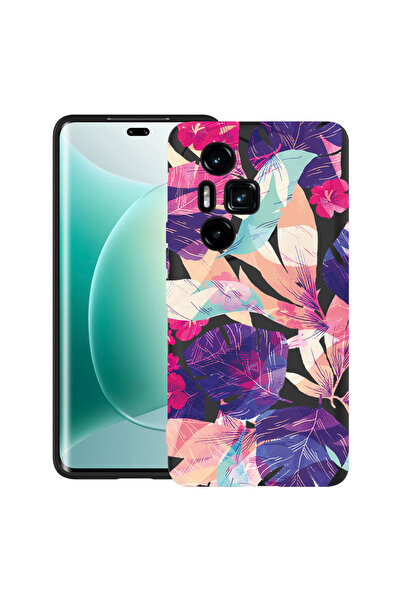 bestcase Carcasă ultra subțire TPU pentru Honor 300 Pro / 300 Ultra, flori tr...