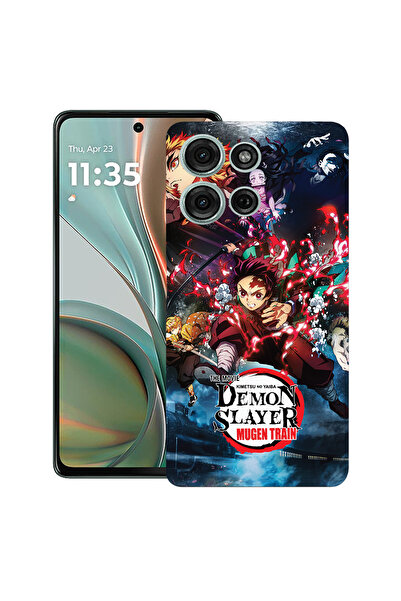 bestcase Carcasă ultra subțire din TPU pentru Motorola Edge 50, Demon Slayer,...