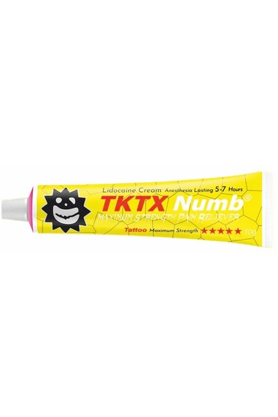 TKTX Cremă amorțitoare, concentrație maximă, lidocaină 20%, 10 g