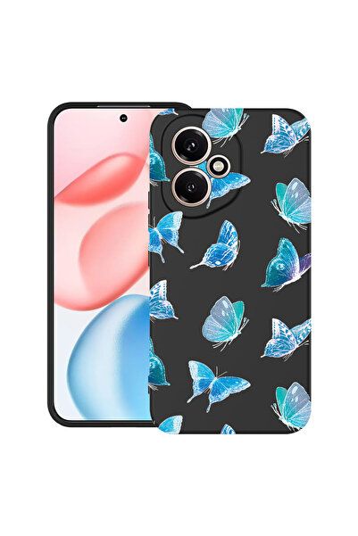 bestcase Carcasă ultra subțire TPU pentru Honor 400, model fluture, 2060076 B...
