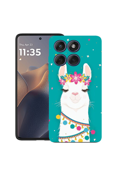 bestcase Carcasă ultra subțire TPU pentru Poco X6 5G, Lovely Lama, 2052020 B 248