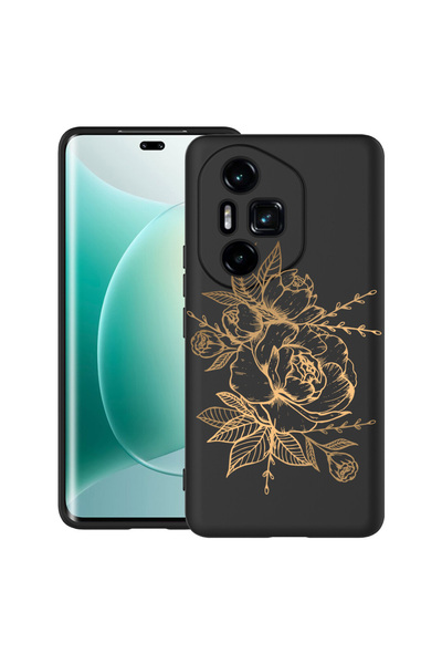 bestcase Carcasă ultra subțire TPU pentru Honor 300 Pro / 300 Ultra, roz auri...