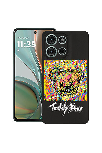 bestcase Carcasă ultra subțire din TPU pentru Motorola Edge 50, model abstrac...