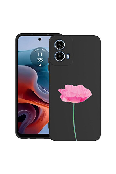 bestcase Carcasă ultra subțire TPU Mat pentru Motorola Moto G45, roz - roz pa...