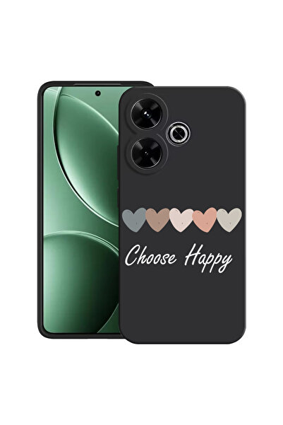 bestcase Carcasă ultra subțire TPU Mat pentru Xiaomi Redmi 13x, Choose Happy, 2052011 B 1854