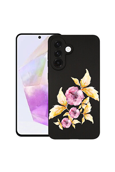 bestcase Carcasă ultra subțire TPU Mat pentru Samsung Galaxy S25 FE, flori pa...