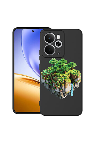 bestcase Carcasă ultra subțire TPU pentru Realme 14 5G, cu design Minecraft, ...