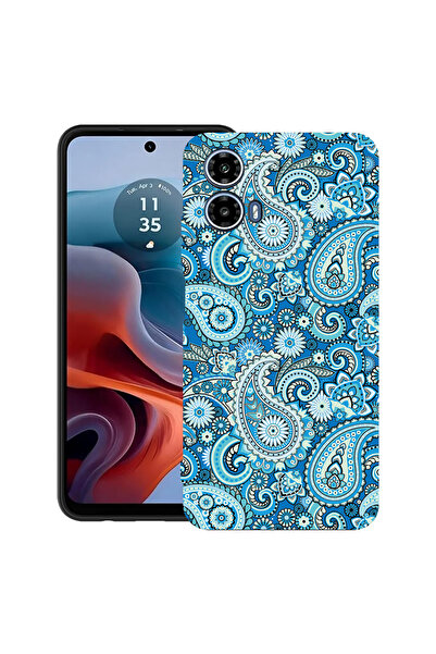 bestcase Carcasă ultra subțire din TPU pentru Motorola Moto G45, albastră, no...