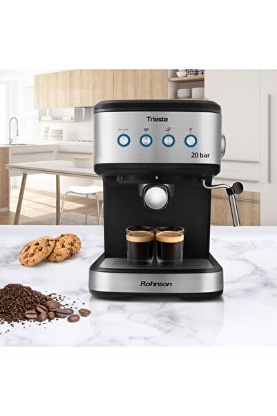 ROHNSON Espresso machine 20 bar, 850 W, 1.5 L, R98020 Trieste