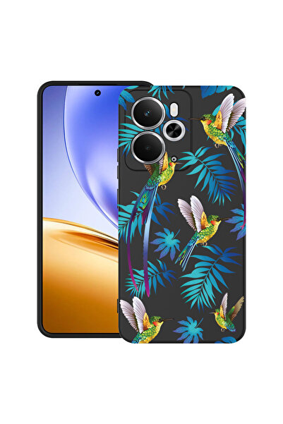 bestcase Carcasă ultra subțire TPU pentru Realme 14 5G, cu design Wild Tropic...
