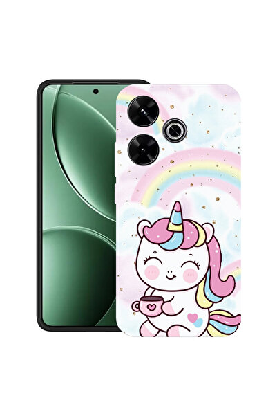 bestcase Carcasă ultra subțire TPU Mat pentru Xiaomi Redmi 13x, Little Unicor...