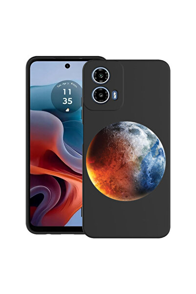 bestcase Carcasă ultra subțire din TPU pentru Motorola Moto G45, Earth, 20520...