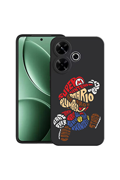 bestcase Carcasă ultra subțire TPU pentru Xiaomi Redmi 13x, Caligrafie Super ...