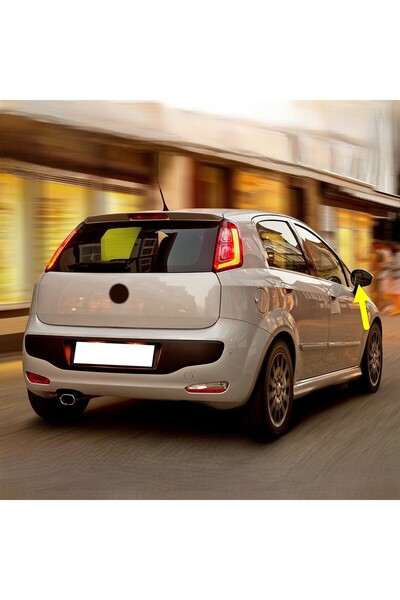 Bisra Fiat Punto Evo 2009-2014 Sağ Dış Ayna Camı Elektrikli 71740497