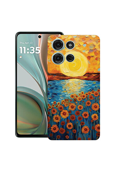bestcase Θήκη TPU εξαιρετικά λεπτή για Motorola Edge 50, βαφή ηλίανθου, 20600...