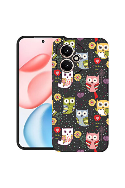 bestcase Carcasă ultra subțire TPU pentru Honor 400, model bufniță, 2060076 B...