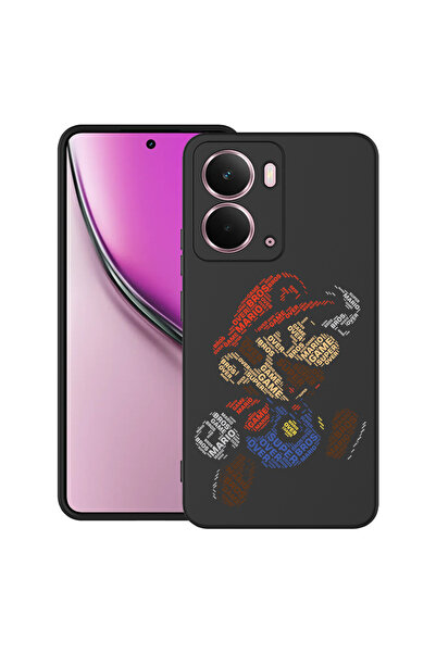 bestcase Carcasă ultra subțire TPU pentru Realme P3, caligrafie Super Mario, ...
