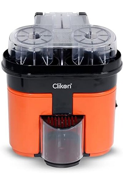 Generic Clikon 2 in 1 Citrus Juicer with Dual Squeezer Technology, One Touch Operation, Built-in Citrus Slic