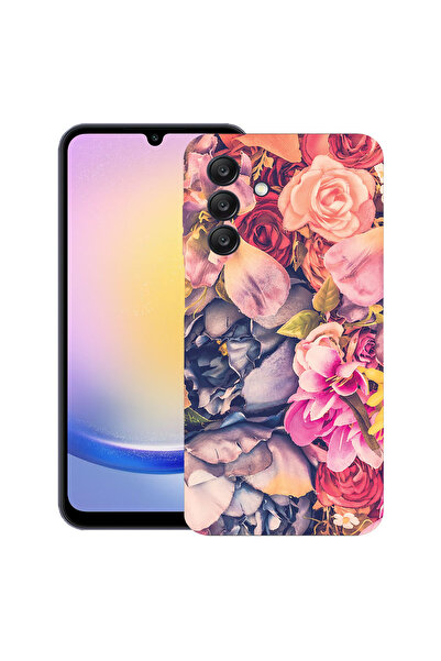 bestcase Carcasă ultra subțire TPU pentru Samsung Galaxy M56, cu imprimeu flo...