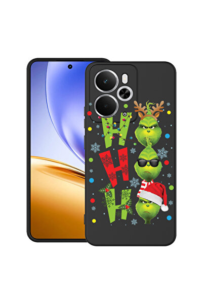 bestcase Carcasă ultra subțire TPU Mat pentru Realme 14T, Grinch - Ho Ho Ho, ...