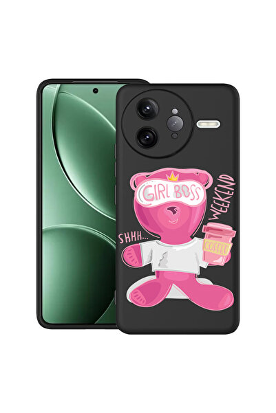 bestcase Carcasă ultra subțire TPU pentru Poco F7 Ultra, Teddy Bear - Gril Bo...
