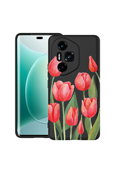 bestcase Carcasă ultra subțire TPU pentru Honor 300 Pro / 300 Ultra, Lalele r...