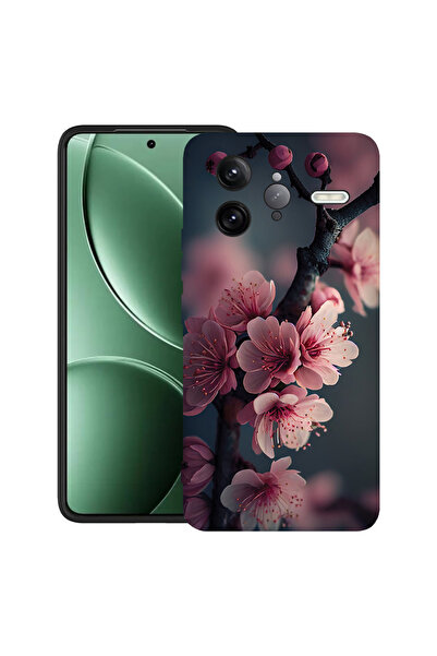 bestcase Carcasă ultra subțire TPU Mat pentru Poco F7 Ultra, Cherry Blossom, ...
