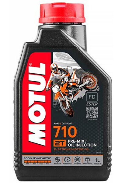 Motul Ulei de motor pentru motociclete 710 2T, 1 litru