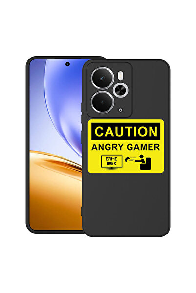 bestcase Carcasă ultra subțire TPU pentru Realme 14 5G, cu design Angry Gamer...