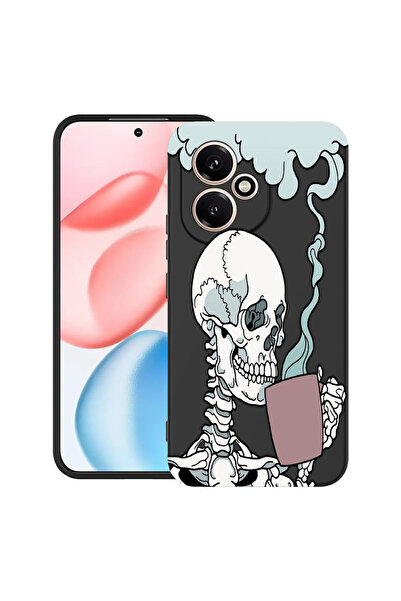 bestcase Carcasă ultra subțire TPU pentru Honor 400, cu craniu, 2060076 B 252