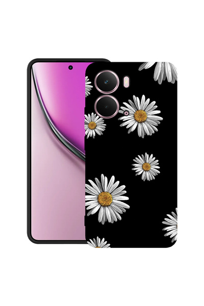 bestcase Carcasă ultra subțire TPU Mat pentru Realme P3, model margarete, 205...