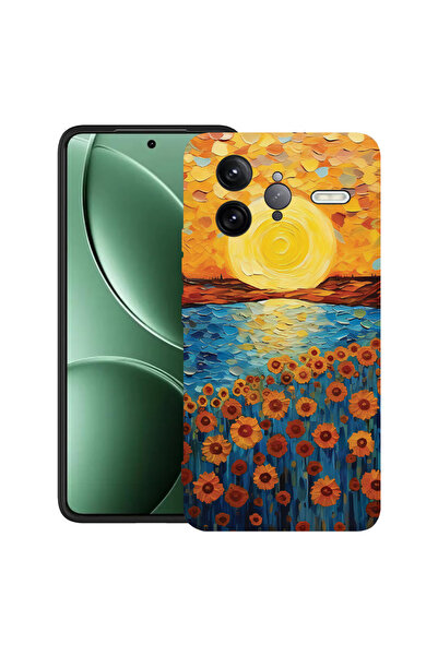 bestcase Carcasă ultra subțire TPU pentru Poco F7 Ultra, pictură floarea-soar...