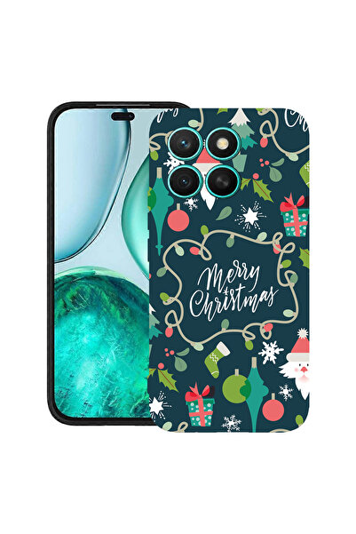 bestcase Carcasă subțire din silicon pentru Honor X7d / 400 Smart, Crăciun fe...