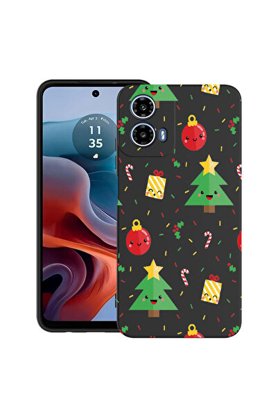 bestcase Carcasă ultra subțire din TPU pentru Motorola Moto G45, model Brad d...