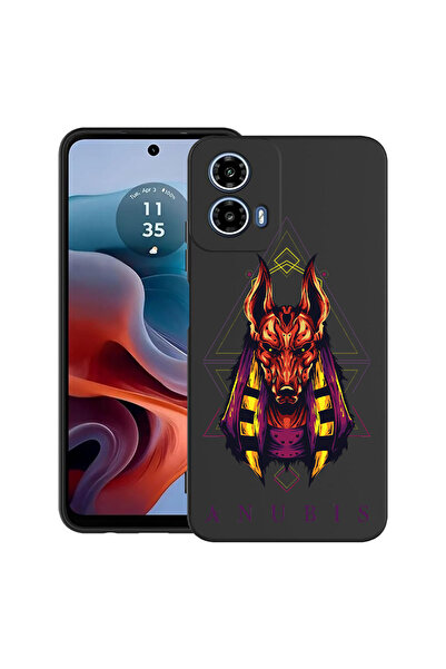 bestcase Carcasă ultra subțire TPU pentru Motorola Moto G45, Mitologia Anubis...