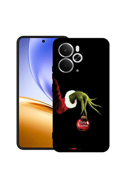 bestcase Carcasă ultra subțire TPU pentru Realme 14 5G, cu design Grinch de C...