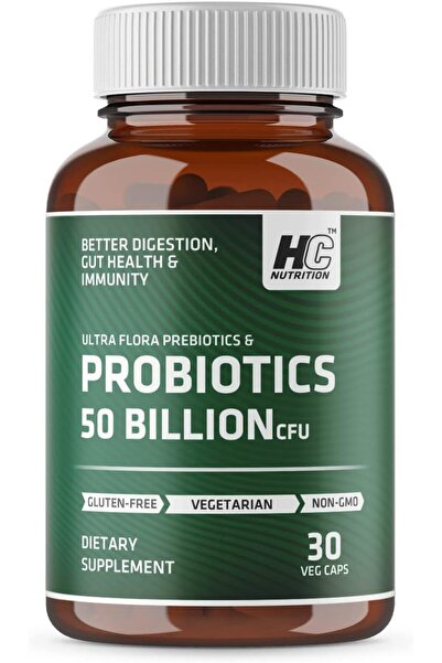 HC Nutrition بروبيوتيك ٥٠ مليار ٣٠ كبسولة نباتية