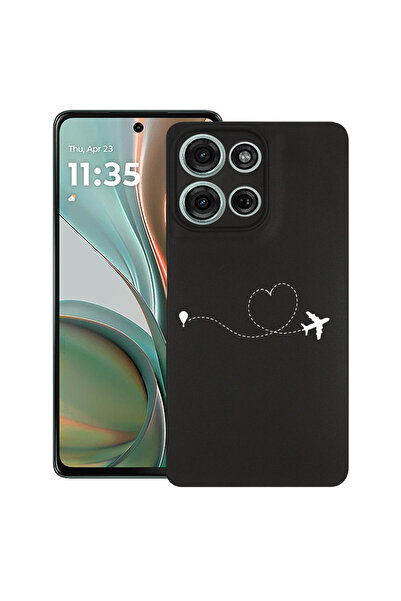 bestcase Carcasă ultra subțire din TPU pentru Motorola Edge 50, Love To Trave...