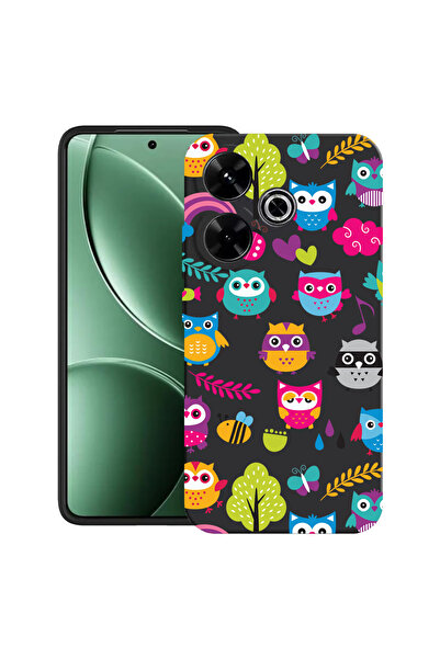 bestcase Carcasă ultra subțire TPU pentru Xiaomi Redmi 13x, Bufniță, 2052011 ...