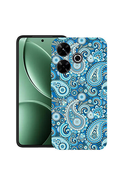 bestcase Carcasă ultra subțire TPU Mat pentru Xiaomi Redmi 13x, albastră non-...