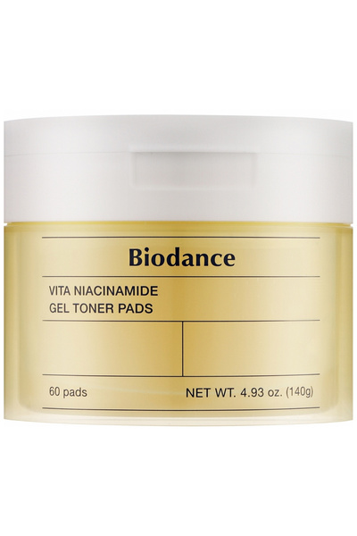 Biodance - Vita Niacinamide Gel Toner Pad 60 buc - dischete iluminatoare pent...