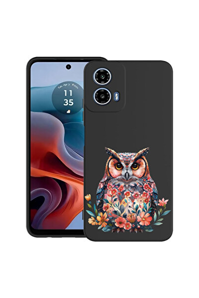 bestcase Carcasă ultra subțire din TPU pentru Motorola Moto G45, OWL, 2052022...