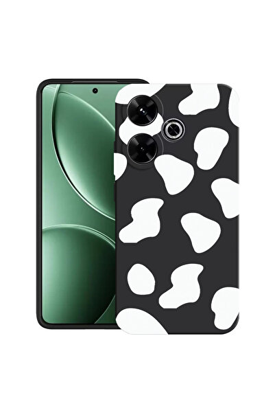 bestcase Carcasă ultra subțire TPU Mat pentru Xiaomi Redmi 13x, culoare vacă ...